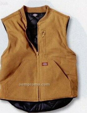 Duck Vest With Water Repellent Finish