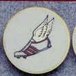 7/8" (Track Winged Foot) Lapel Pins - Medallions Stock Kromafusion