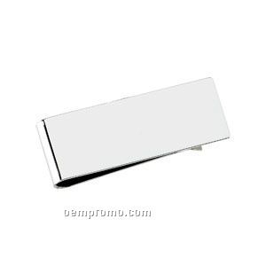 Gents' Sterling Silver 52x19-1/2 Money Clip
