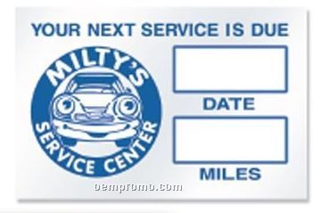 Static Cling Service Decals