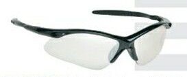 Stylish Safety Glasses W/ Indoor - Outdoor Lens & Black Frame