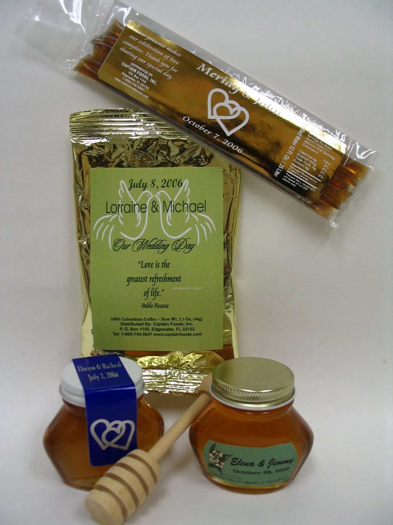 1.1 Oz. Natural Honey Stix - 6 Stix Per Pack