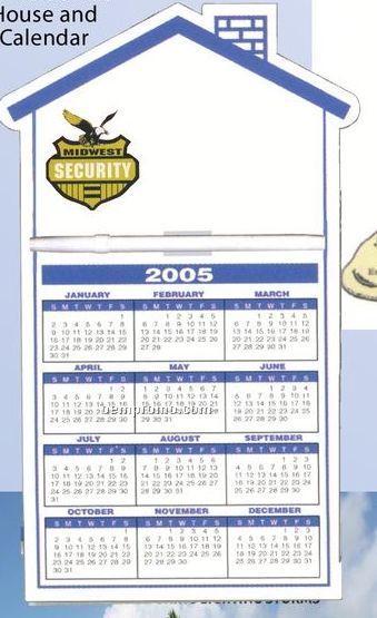 House Shape Custom Write On Memo Boards With Calendar