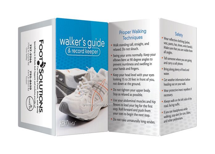 Key Point Brochure - Walker's Guide And Record Keeper