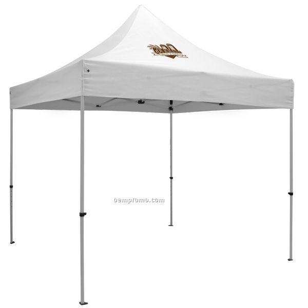 Showstopper Premium 10' Square Tent / Full Color Imprint/ 1 Location
