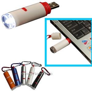 USB Battery Charging Electric Torch