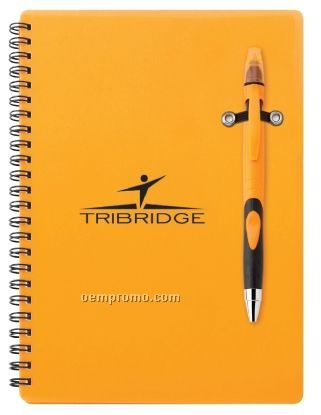 Fame Pen/ Highlighter & Notebook Combo