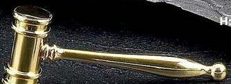 Gold Plated Gavel (7 1/2")