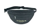Poly Two Zipper Fanny Pack