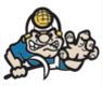 Stock Miner Mascot Chenille Patch