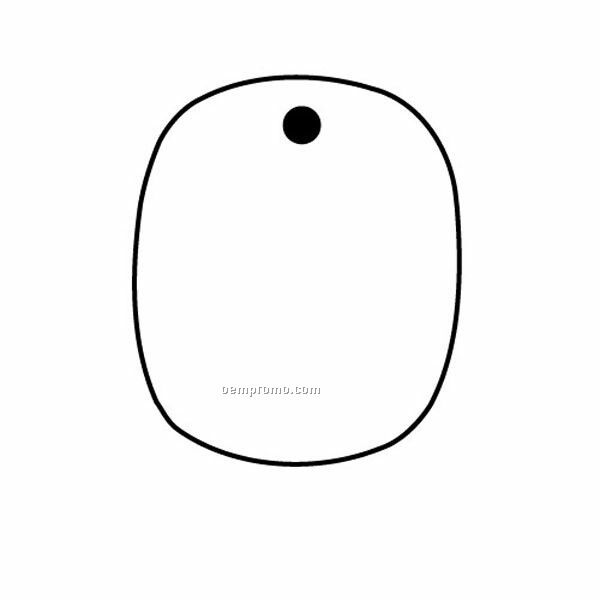 Stock Shape Collection Oval 17 Key Tag