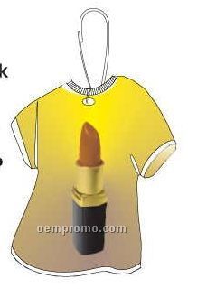 Lipstick T-shirt Zipper Pull