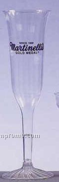 5 Oz. Fluted 2-piece Plastic Disposable Champagne Flute