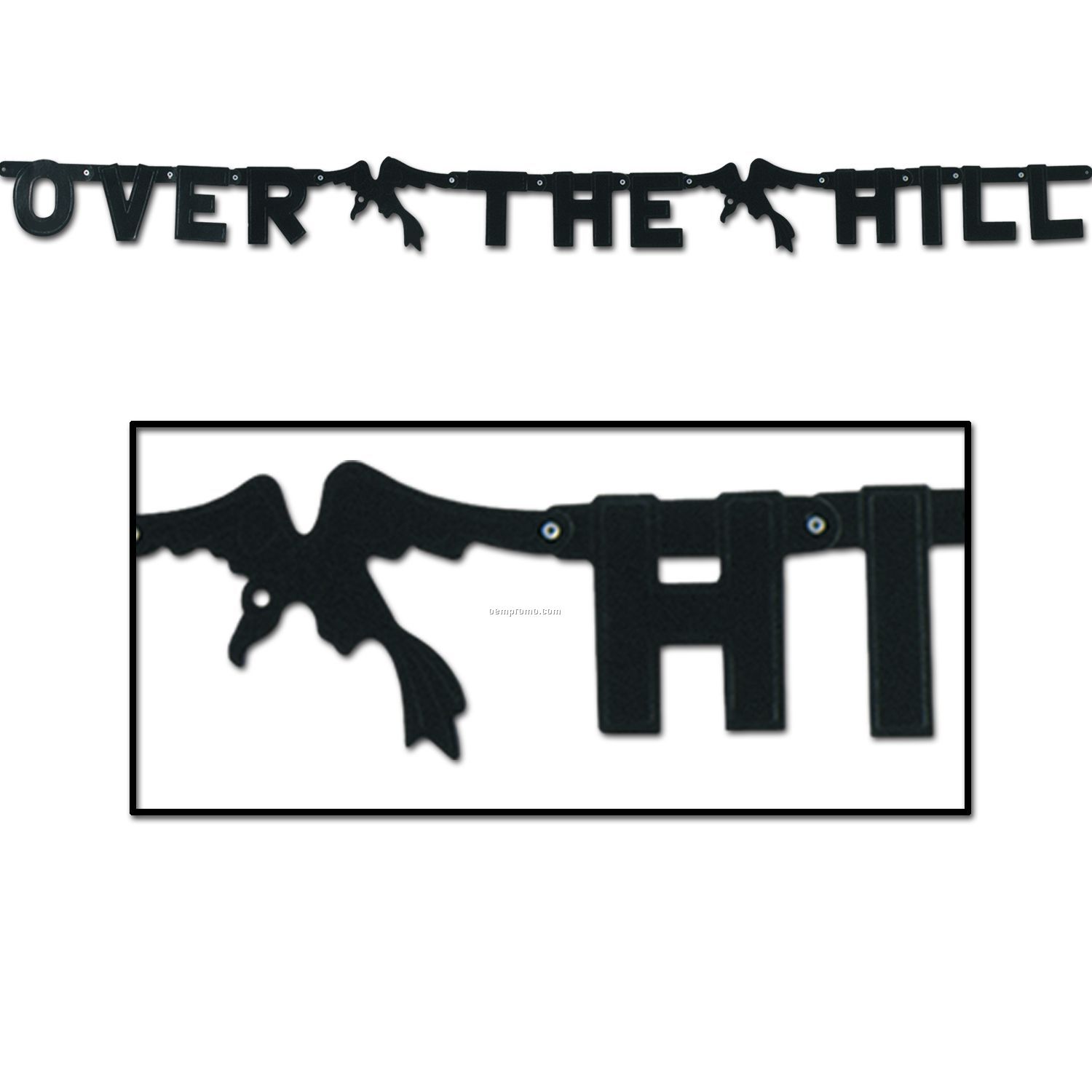 Foil Over-the-hill Streamer