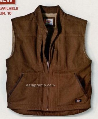 Sanded Duck Sherpa Lined Vest