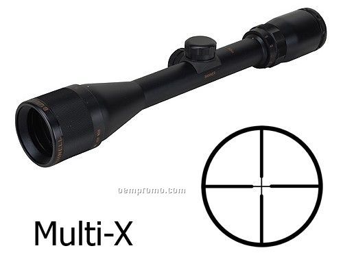 Bushnell Riflescope Banner 4-12x40 Black Matte Multi-x Adjustable Objective