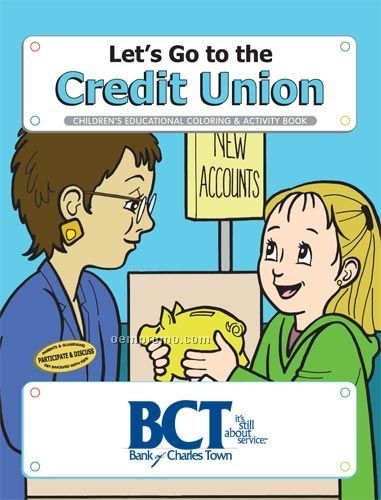 Coloring Book - Let's Go To The Credit Union