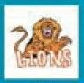 Sport/ Mascot Stock Temporary Tattoo - Lions 2 (2"X2")