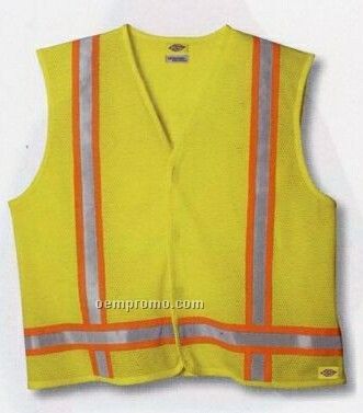 Tri Color Mesh Safety Vest