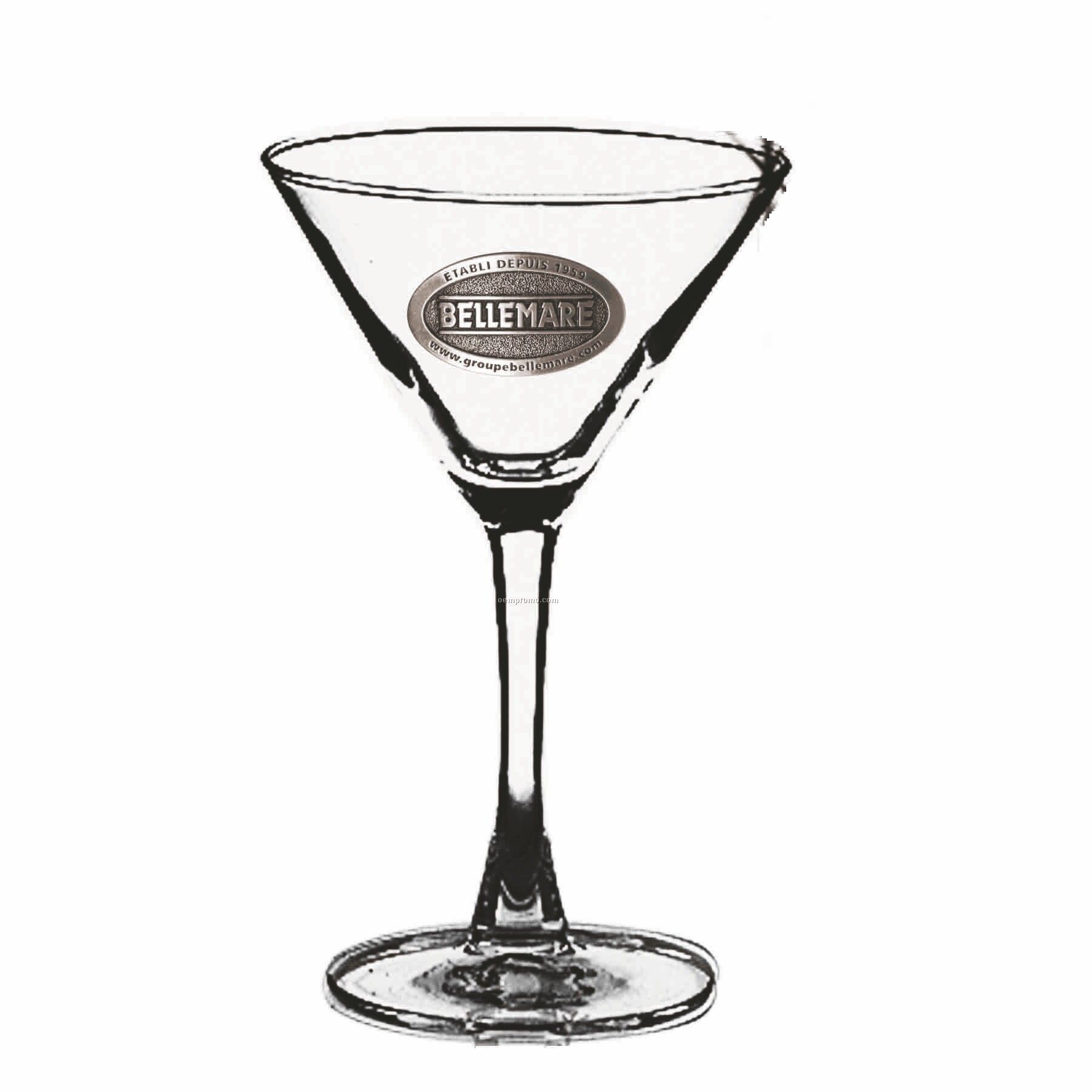 10 Oz. Martini Selection Stemware (Pewter Decoration)