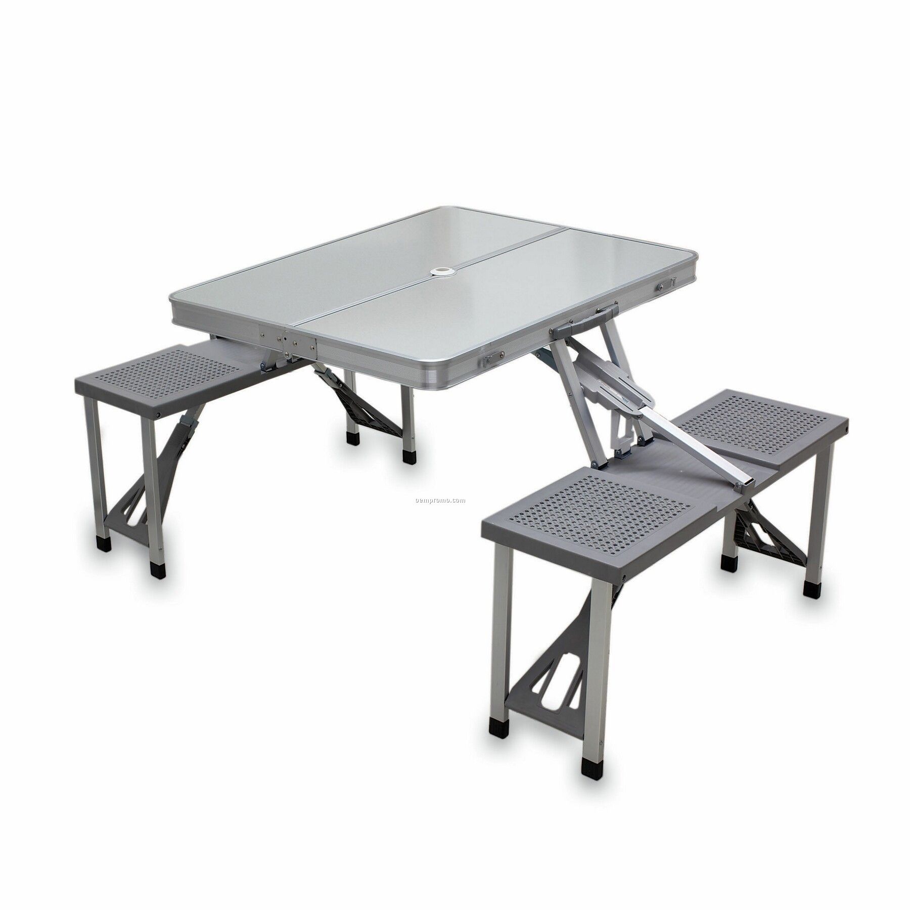 Aluminum Folding Picnic Table W/ Four Seats