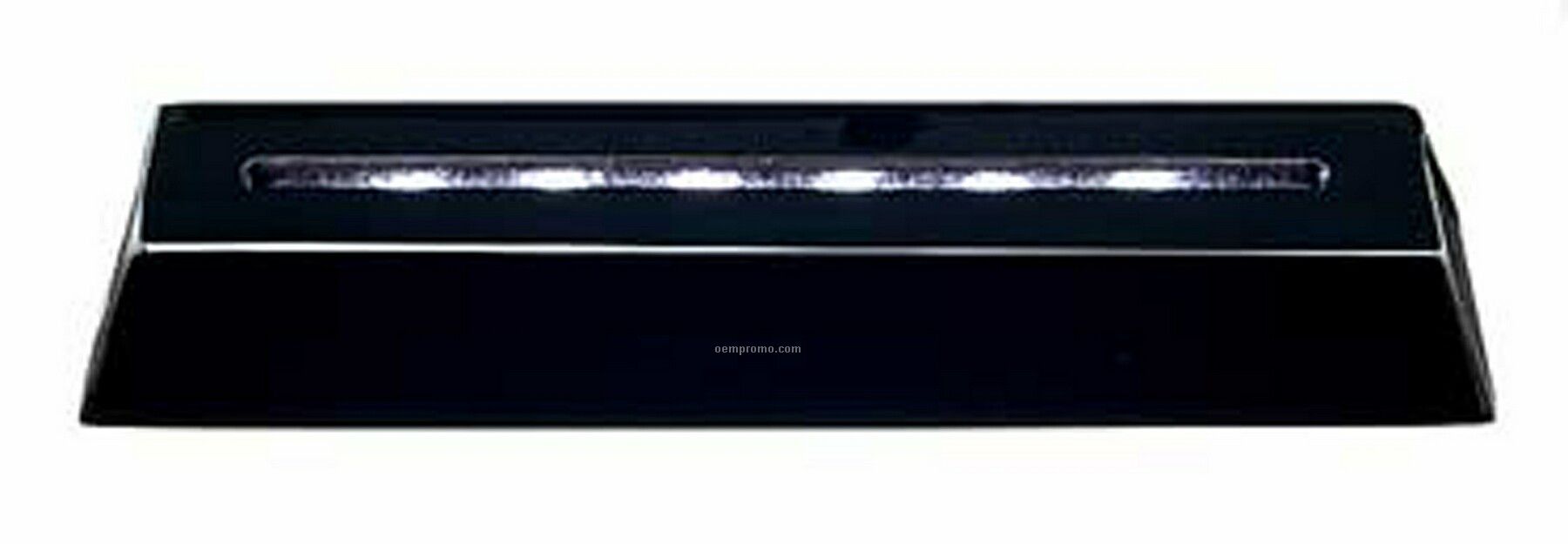 Black LED Slotted Base For 7" Wide X 1/2" Thick. Features 6 Led's.