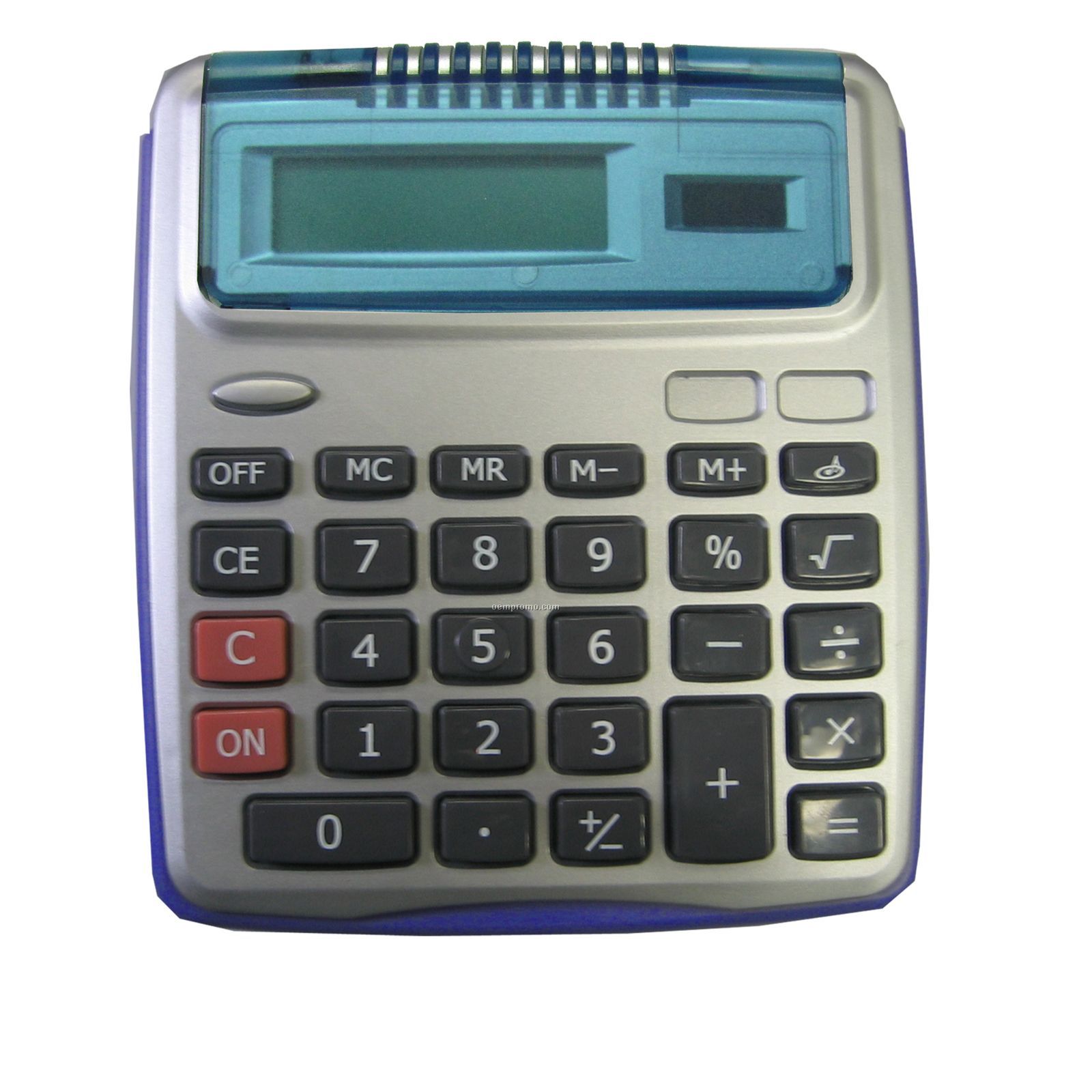 Large Push Button Flip Cover Desk Top Calculator
