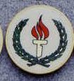 7/8" (Victory Torch) Lapel Pins - Medallions Stock Kromafusion