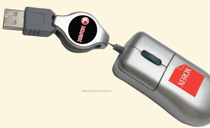 Compact Travel Mini USB Optical Mouse