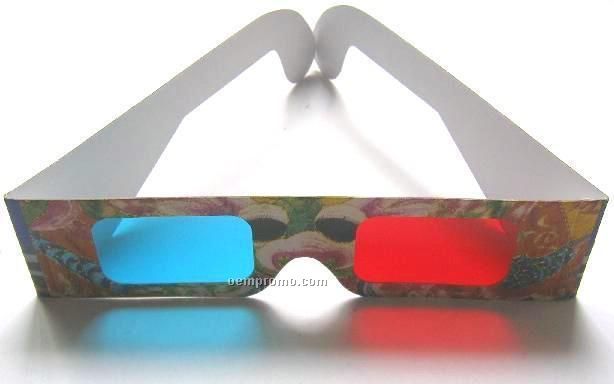 Paper Anaglyph 3d Glasses