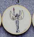 7/8" (Victory Female) Lapel Pins - Medallions Stock Kromafusion