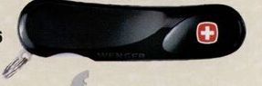 Wenger Evolution 16 Knives & Scissors /3 1/4" /Black