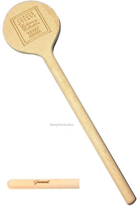 12" Wooden Spoon - Oversized (Laser Engraved)