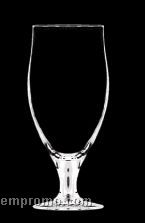 12 3/4 Oz. Pilsner Selection Drinking Glass W/ Wide Mouth / Deep Etch