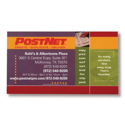 Custom Flexible Magnet Business Card (2"X3-1/2")