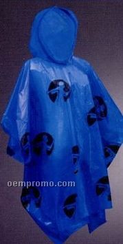 Middleweight Adult Poncho (1 Color Imprint)