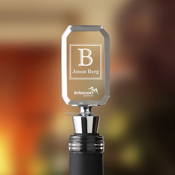 Personalized Corporate Logo Acrylic Wine Stopper