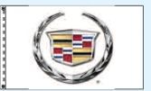Stock Dealer Logo Flags - Cadillac (3'x5')