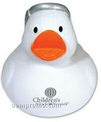 Angel Costumed Rubber Duck (Printed)