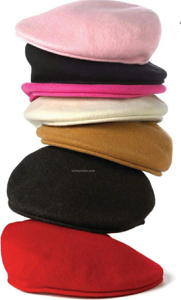 Wolfmark Charcoal 100% Wool Urban Cap