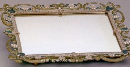 Duchess Collection Jeweled Mirror Tray