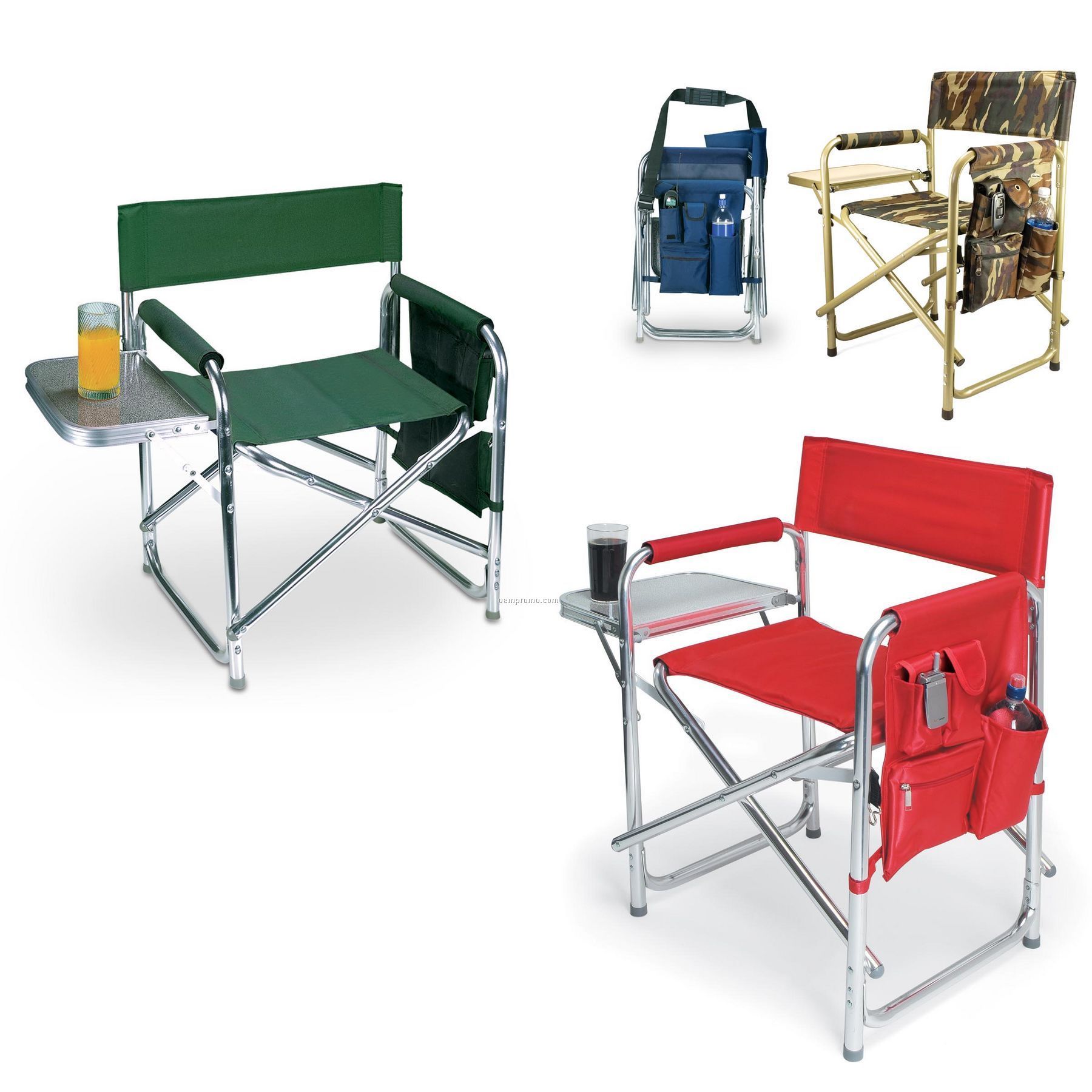 Folding Sports Chair W/ Side Table