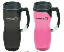 Wave Clip Handle Carabiner Travel Mug