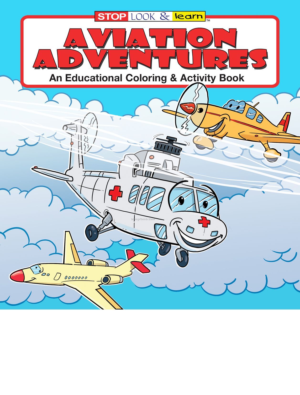 Aviation Adventures Coloring And Activity Book