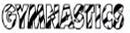 Gymnastics Logo In Stock Ink Transfers In Zebra Stripe Print