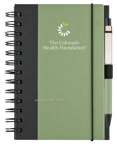Recycled Colored Cover Spiral Notebook