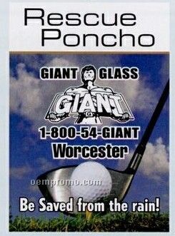 Rescue Poncho With Golfing Template Insert