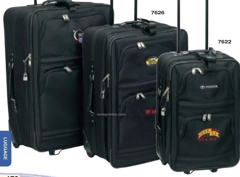 3 Piece Expandable Pull-n-go Luggage Set