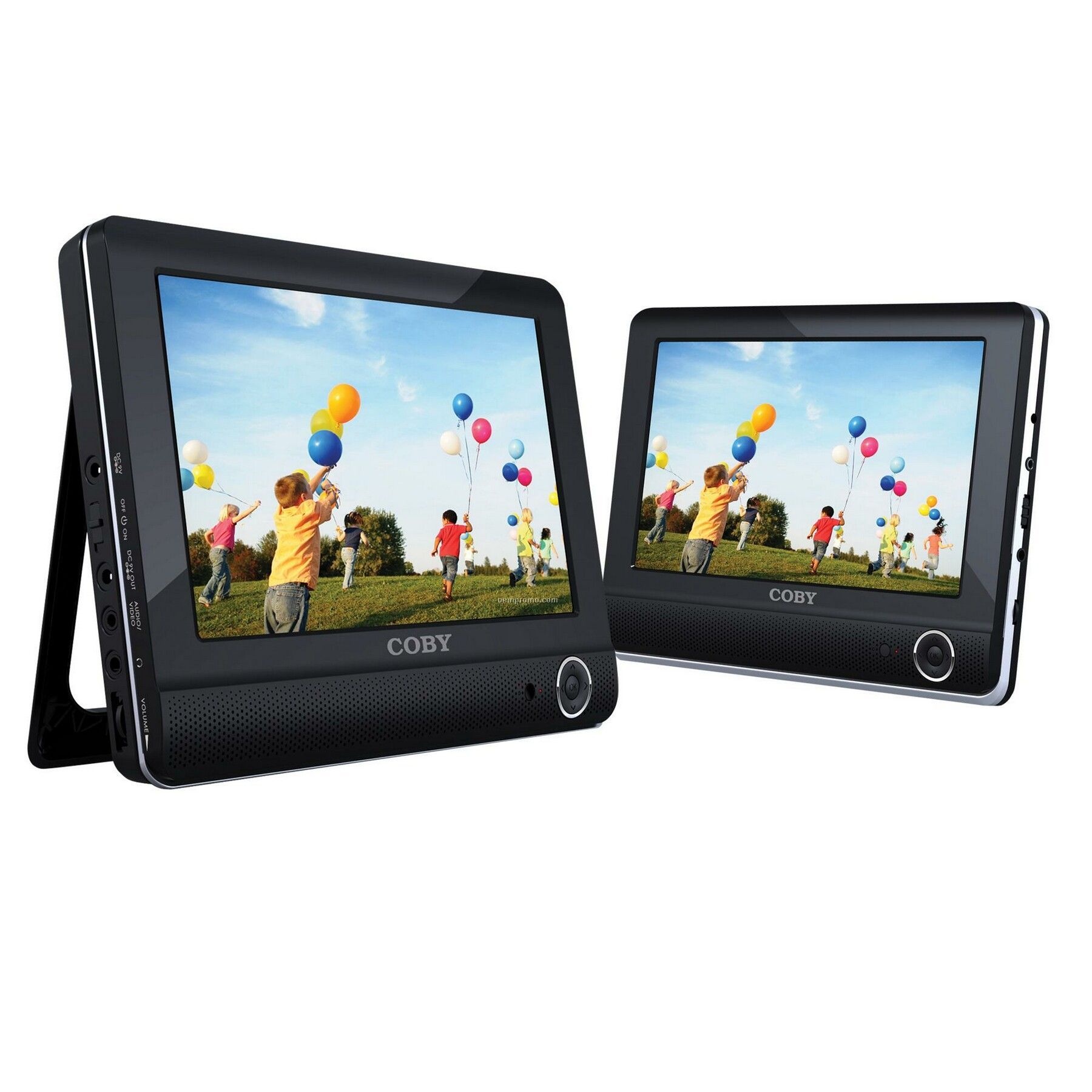 9" Dual Screen Tablet Portable DVD Player