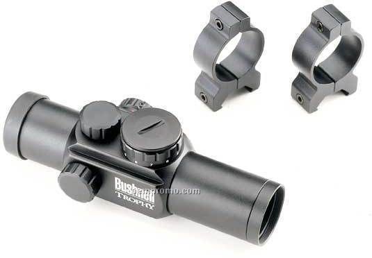 Bushnell Trophy 1x28 Black Matte Red Dot 4 Dial-in Reticles